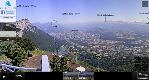 Webcam_Panoramique_Vercors_Grenoble