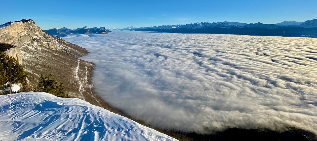 Mer de nuages sur Grenoble