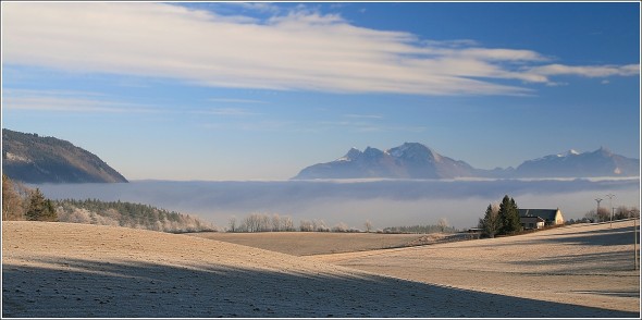 Chartreuse depuis St Nizier du Moucherotte - 31 janvier 2011 - 9h40