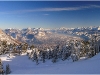 Chartreuse et Belledonne depuis Lans en Vercors - 13 décembre 2008