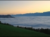 Mer de nuages entre Vercors Chartreuse et Belledonne - 24 octobre 2008