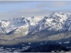 Massif de Belledonne depuis le Vercors - 2 décembre 2009