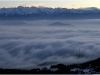 Mer de nuages au dessus de Grenoble - le 29 janvier 2010