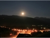 Pleine lune sur Lans en Vercors - 25 juin 2010