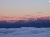 Mer de nuages et Lenticulaires sur Belledonne - 10 octobre 2011