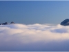 Mer de nuages depuis le tremplin olympique de St Nizier du Moucherotte - 26 octobre 2011