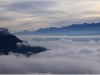 Mer de nuages sur Grenoble - 11 octobre 2012