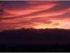 Coucher de soleil - Belledonne et Grenoble depuis Vercors - 19 octobre 2012