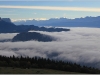 Mer de nuages - Chartreuse et Belledonne depuis Vercors - 1er octobre 2013