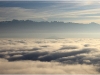 Grenoble et Belledonne - Mer de nuages - 28 novembre 2011