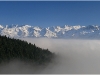 Belledonne depuis Chartreuse - 1er février 2011