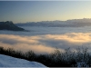 Mer de nuages depuis le Vercors - 21 janvier 2010