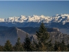 Belledonne depuis Autrans - 11 décembre 2010