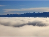 Panorama vers Belledonne depuis le Vercors - 12 octobre 2011