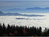 Panorama depuis la Molière - Vercors - 16 octobre 2011