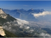 Vercors - Panorama depuis le Pic St Michel - 23 septembre 2013