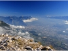 Vercors - Panorama depuis le Pic St Michel - 23 septembre 2013