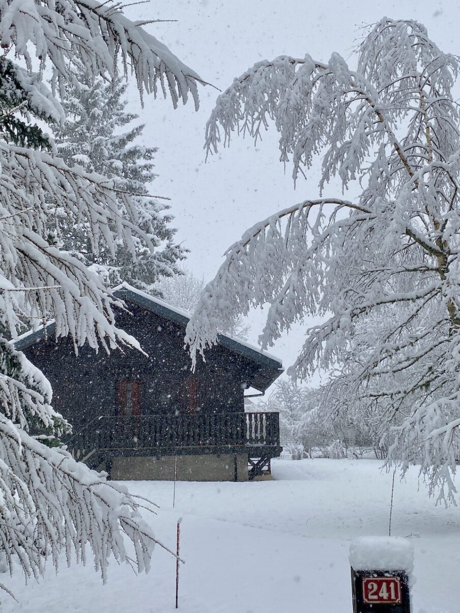 Neige de printemps à Lans en Vercors - 27 mars 2024