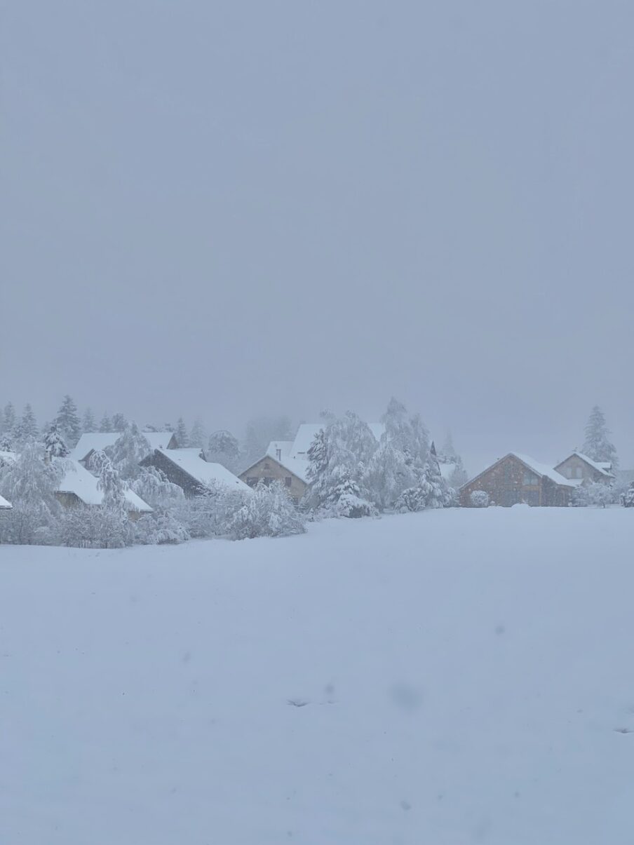 Neige de printemps à Lans en Vercors - 27 mars 2024